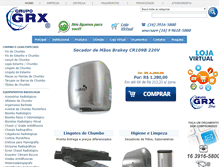Tablet Screenshot of grx.com.br